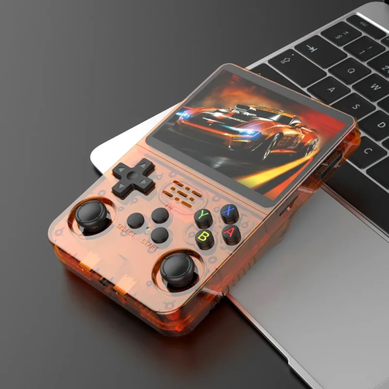 Open Source R36S Retro Handheld Video Game Console Linux System 3.5 Inch IPS Screen Portable Pocket Video Player 64GB 128G Games – Image 2